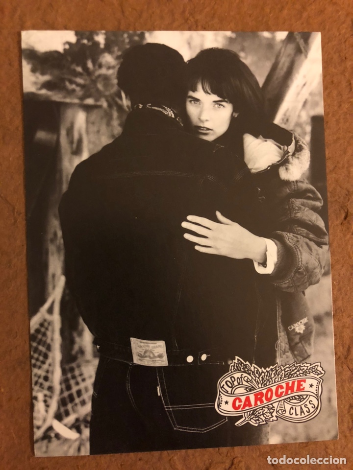 Postcards: CAROCHE JEANS. POSTAL SIN CIRCULAR PUBLICITARIA DE LA COLECCI&Oacute;N OTO&Ntilde;O- INVIERNO 1992/93.