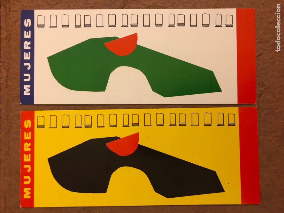 Cartes Postales: MEDIO FIJE ZAPATOS Y COMPLEMENTOS (SAN SEBASTI&Aacute;N). 2 TARJETAS PUBLICITARIAS DE LOS 80s