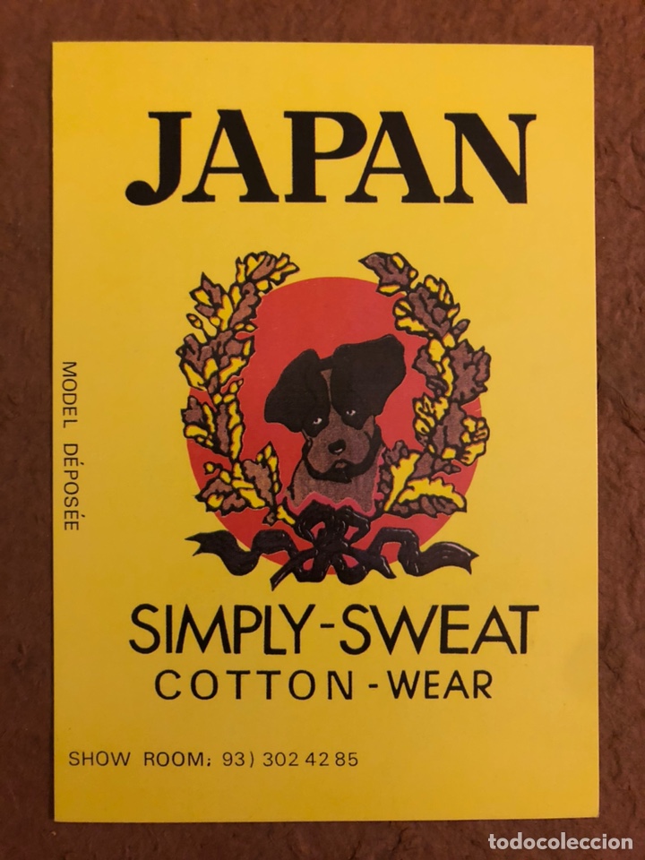 Postcards: JAPAN SIMPLY-SWEAT COTTON WEAR. POSTAL SIN CIRCULAR PUBLICITARIA DE LAS TIENDAS CATALUNYA
