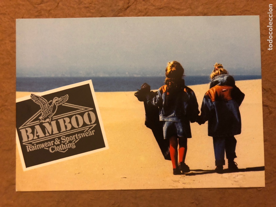 Postkarten: BAMBOO RAINWEAR & SPORTWEAR CLOTHING. POSTAL SIN CIRCULAR PUBLICITARIA.