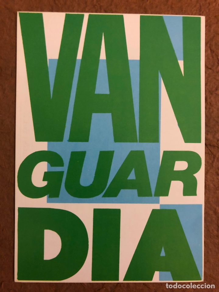 Postkarten: POSTALES VANGUARDIA. TARJETA PUBLICITARIA CON LAS TARIFAS DE 1987.