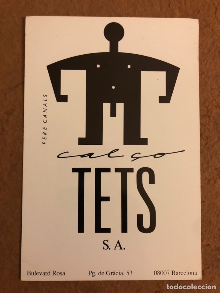 Postkarten: CALGO TEST S.A. PERE CANALS (ROPA INTERIOR HOMBRE). POSTAL SIN CIRCULAR PUBLICITARIA.