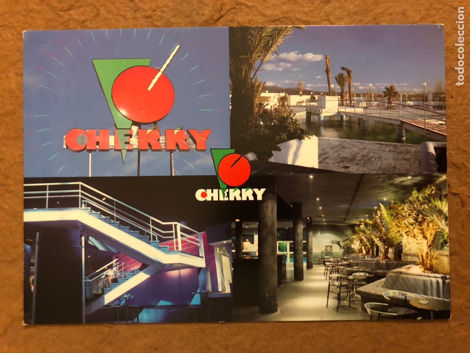 Cartes Postales: DISCOTECA CHERRY (COLLADO VILLALBA). POSTAL SIN CIRCULAR PUBLICITARIA DE LOS A&Ntilde;OS 80.