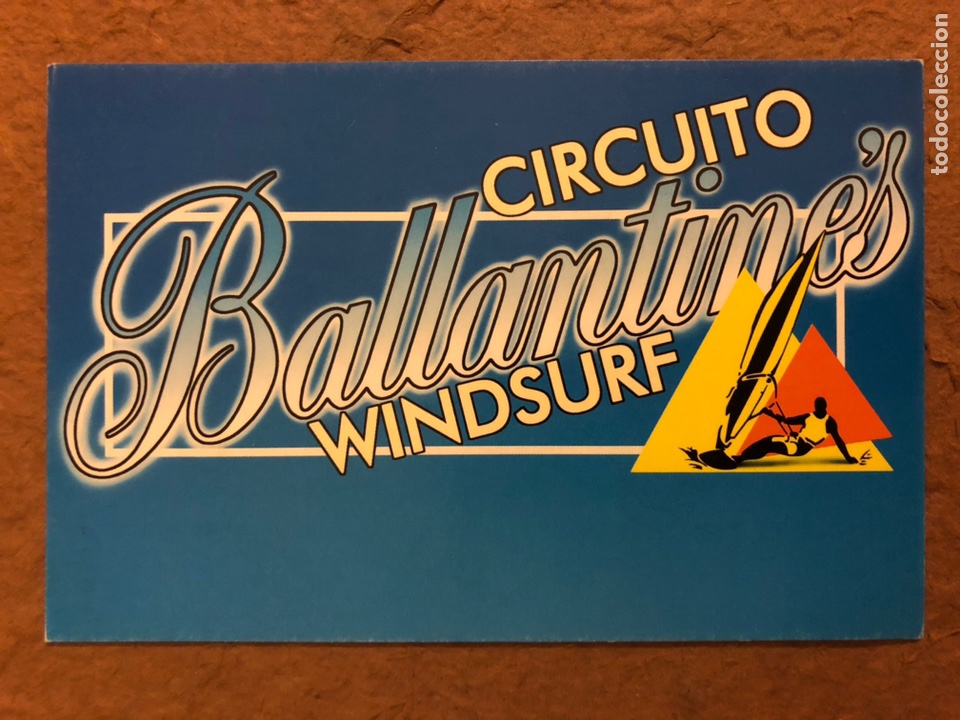 Postkarten: BALLANTINE&rsquo;S CIRCUITO WINDSURF. POSTAL SIN CIRCULAR PROMOCIONAL.