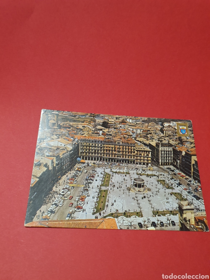 Postales: Pamplona.Plaza del Caudillo.Circulada. - Foto 1