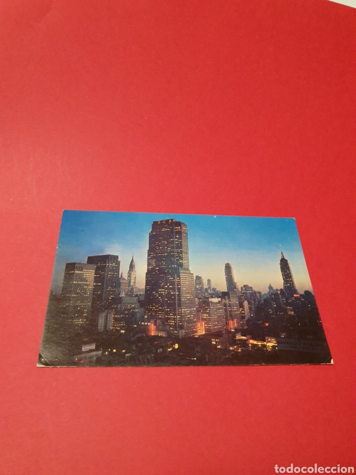 Postales: Manhattan Nigths Falls on Midtown.Circulada. - Foto 1