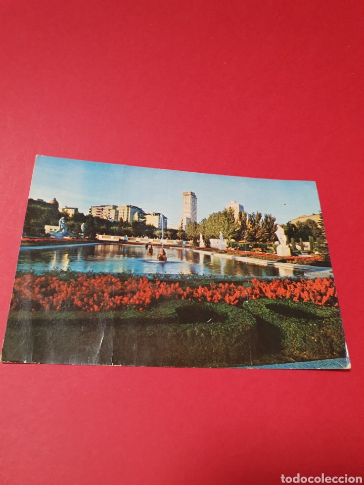 Postales: Madrid.Jardines de Sabatiel.Circulada. - Foto 1