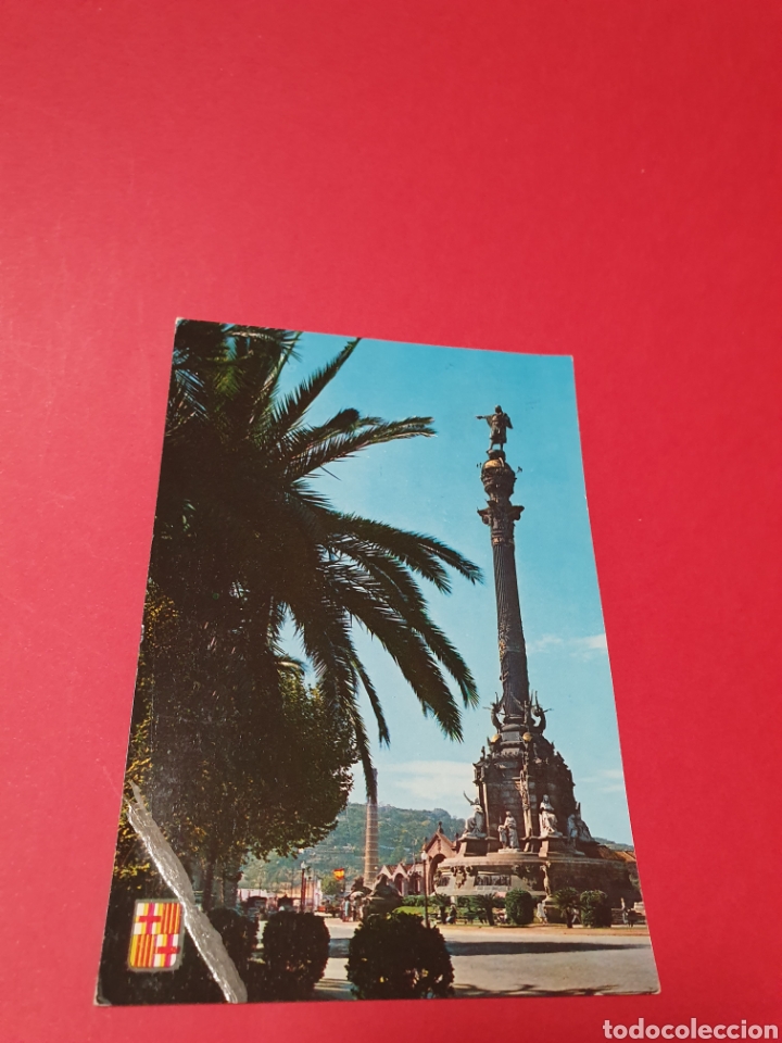 Postales: Barcelona.Monumento.Circulada. - Foto 1
