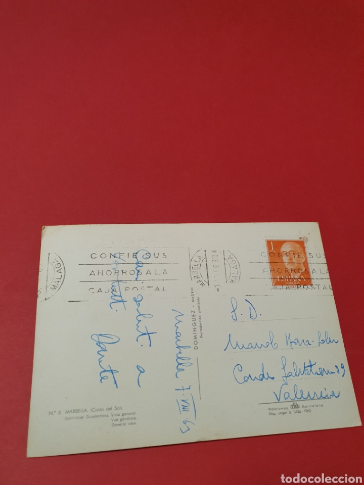 Postales: Marbella.Costa del Sol. Circulada. - Foto 2
