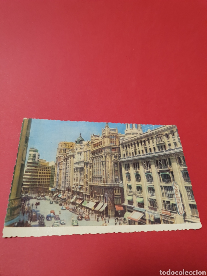 Postales: Avenida de Jos&eacute; Antonio.Madrid.Circulada.1958. - Foto 1