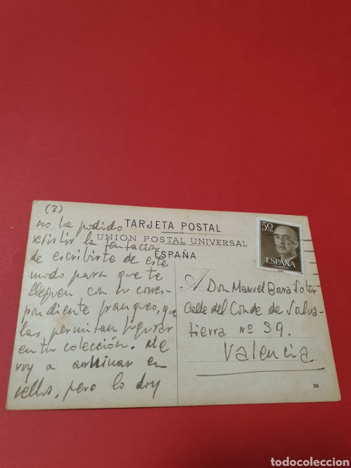 Postales: Madrid.Estacion del Norte.Circulada. - Foto 2