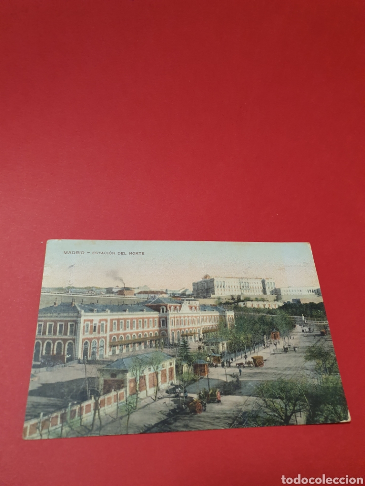 Postales: Madrid.Estacion del Norte.Circulada. - Foto 1
