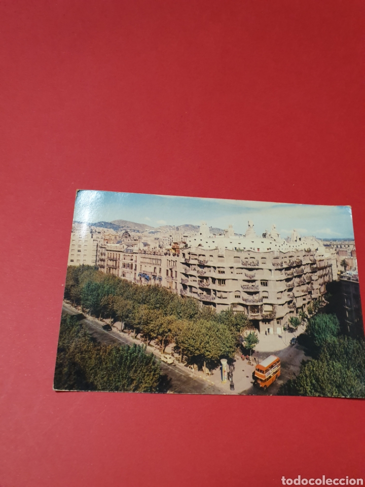 Postales: Barcelona.Paseo de Gracia.Circulada. 1957 - Foto 1