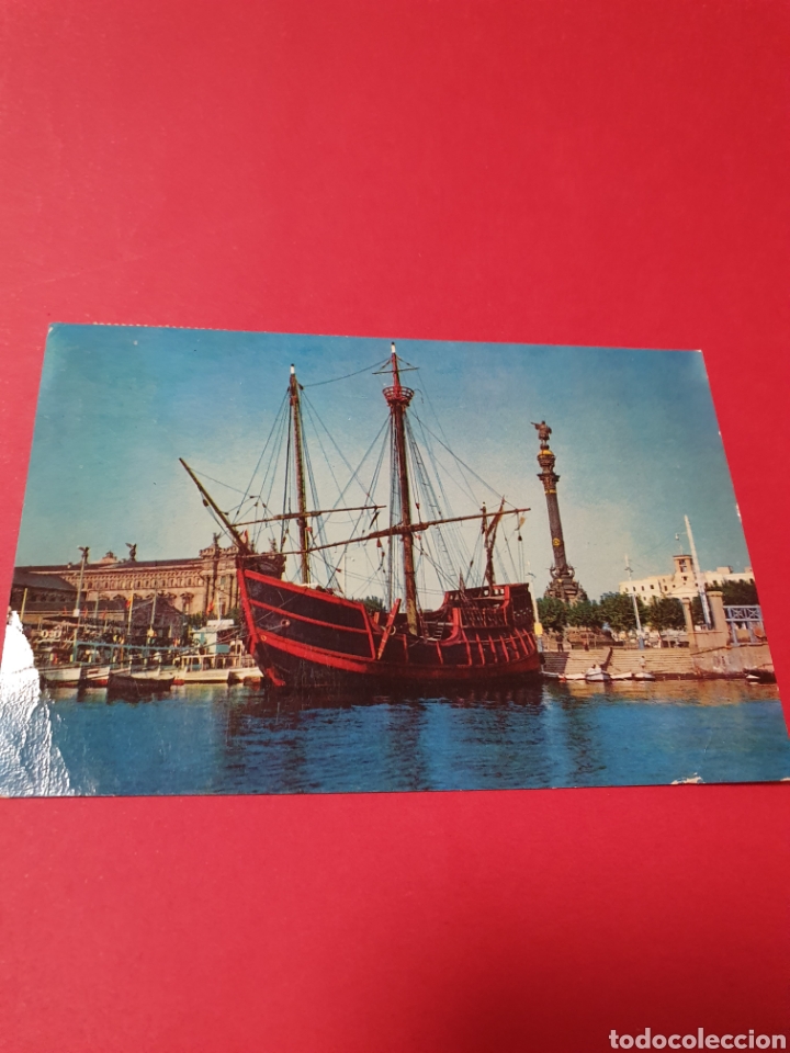 Postales: Barcelona. Puerta de la Paz.Circulada. - Foto 1