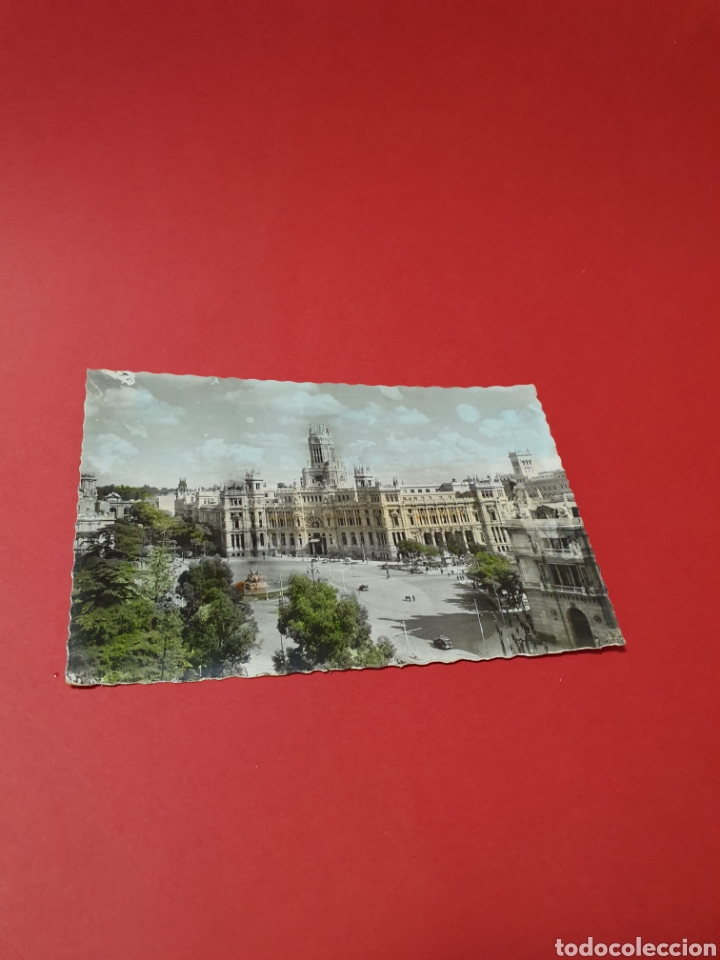Postales: Madrid.Plaza de Cibeles.Circulada. - Foto 1