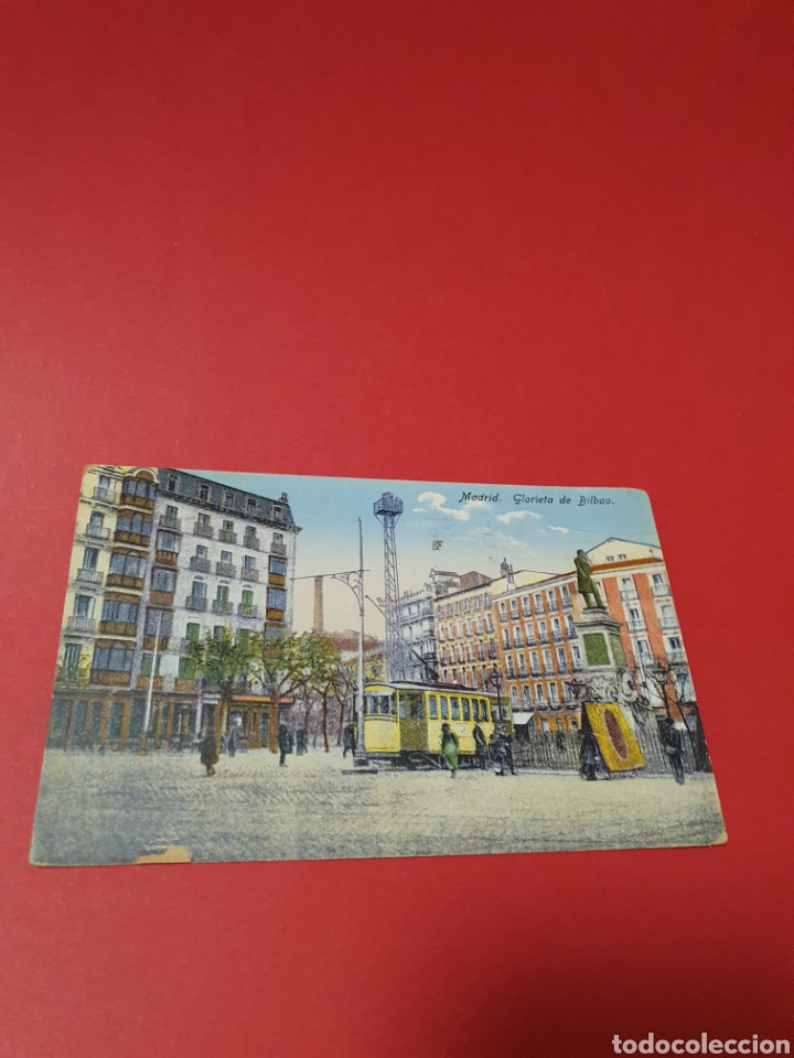 Postales: Madrid.Glorieta de Bilbao.Circulada. - Foto 1