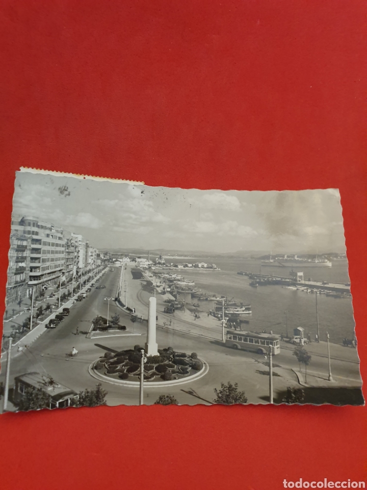 Postales: Santander.Calle de Castelar.1958.Circulada. - Foto 1