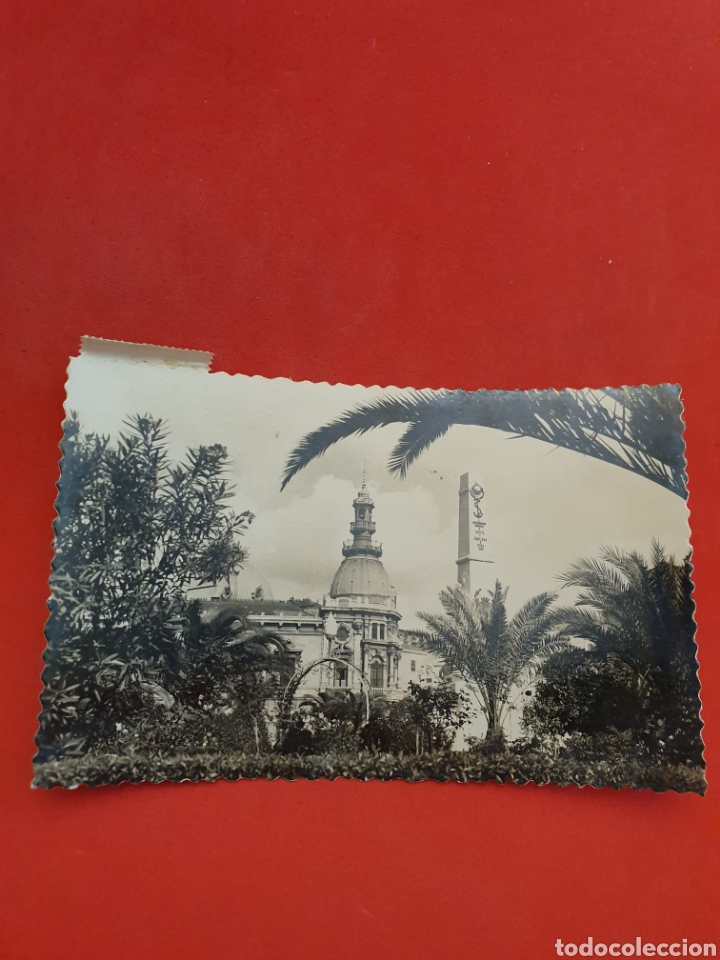 Postales: Cartagena.Ayuntamiento y Heroes de Cavite. 1958.Circulada.