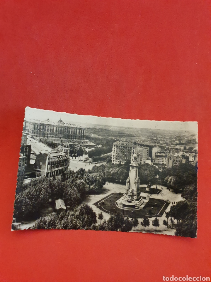 Postales: Madrid.Plaza de Espa&ntilde;a.Circulada. - Foto 1