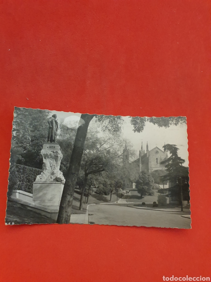 Postales: Madrid.Monumento a Goya.circulada. - Foto 1