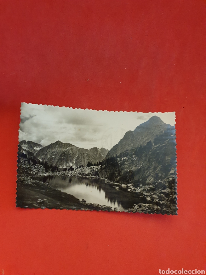 Postales: Zaragoza.Lago de Monastero.Circulada. - Foto 1