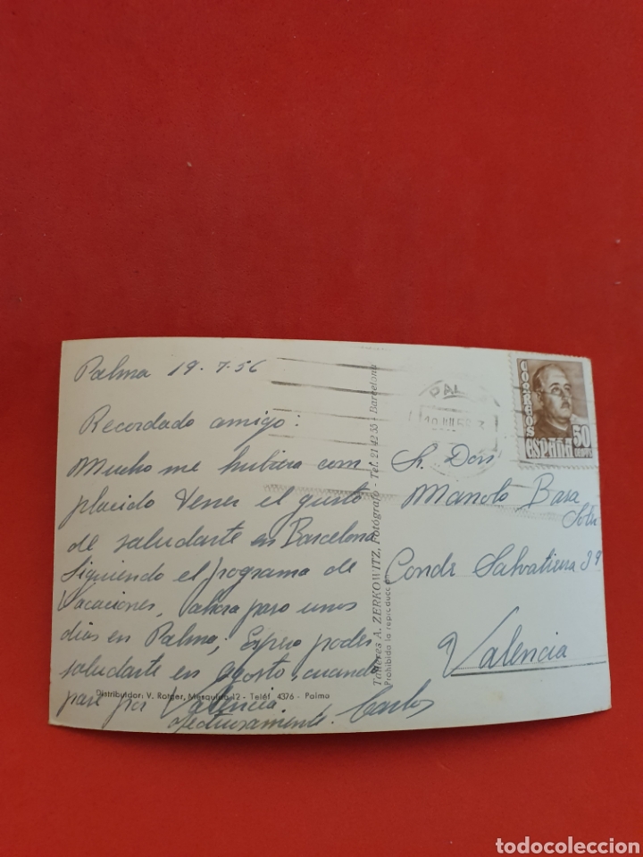 Postales: Palma de Mallorca.Molino.Circulada. - Foto 2