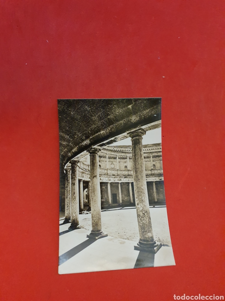 Postales: Granada.Alhambra.Palacio de Carlos V. Circulada. - Foto 1