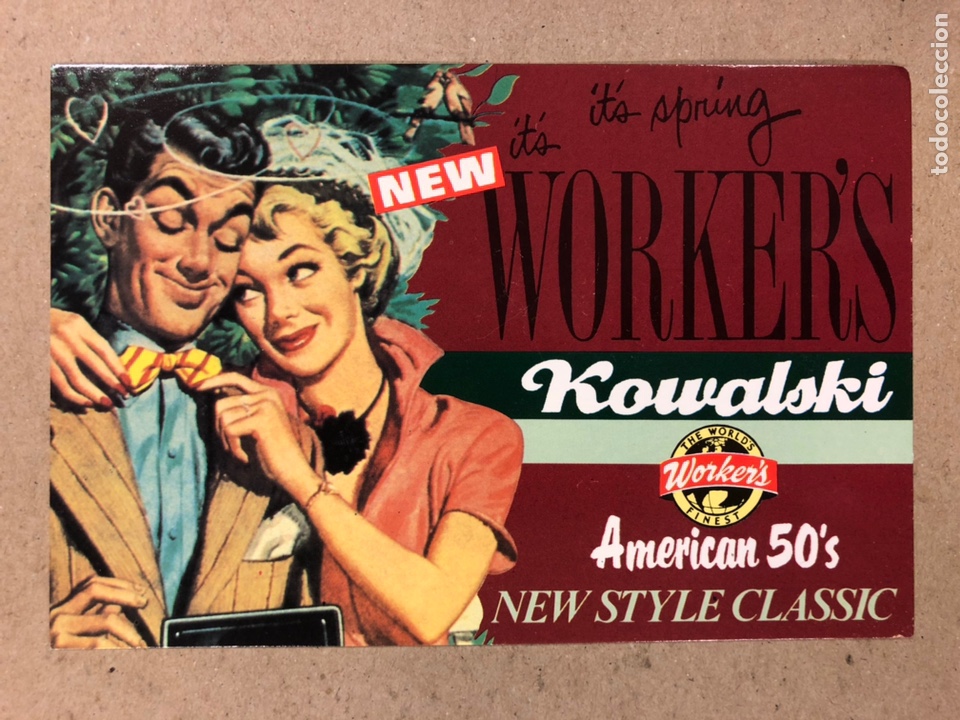 Postales: WORKERS (ELCHE). POSTAL SIN CIRCULAR PUBLICITARIA MARCA ZAPATOS. - Foto 1