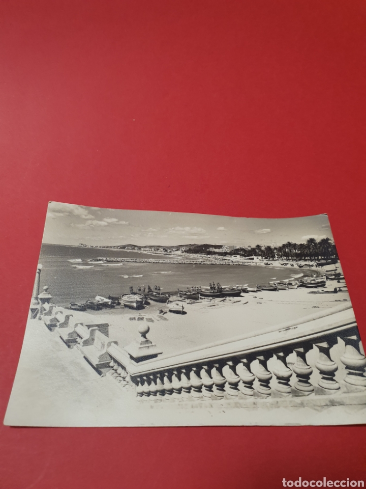 Postales: Sitges.Panoramica de la playa.Circulada. - Foto 1