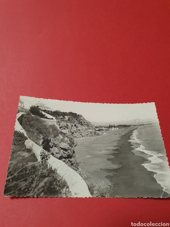 Postales: Torremolinos .M&aacute;laga.Playas de la Roca.Circulada. - Foto 1