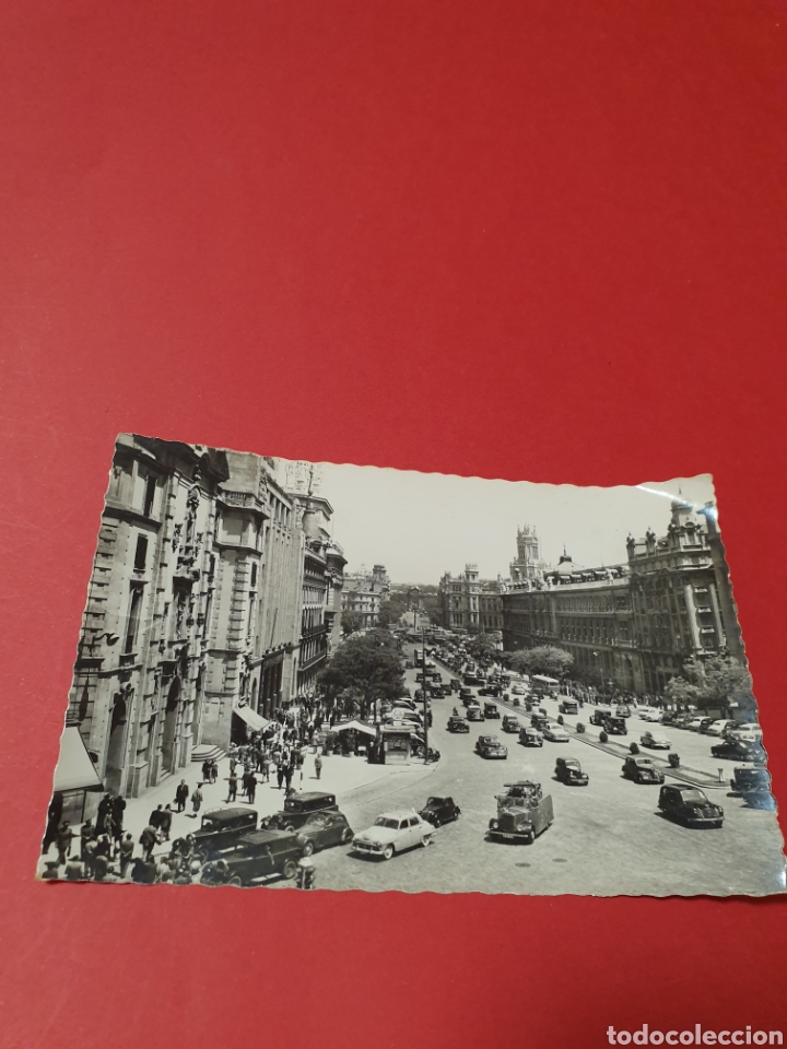Postales: Madrid.Calle de Alcala.Circulada.1956. - Foto 1