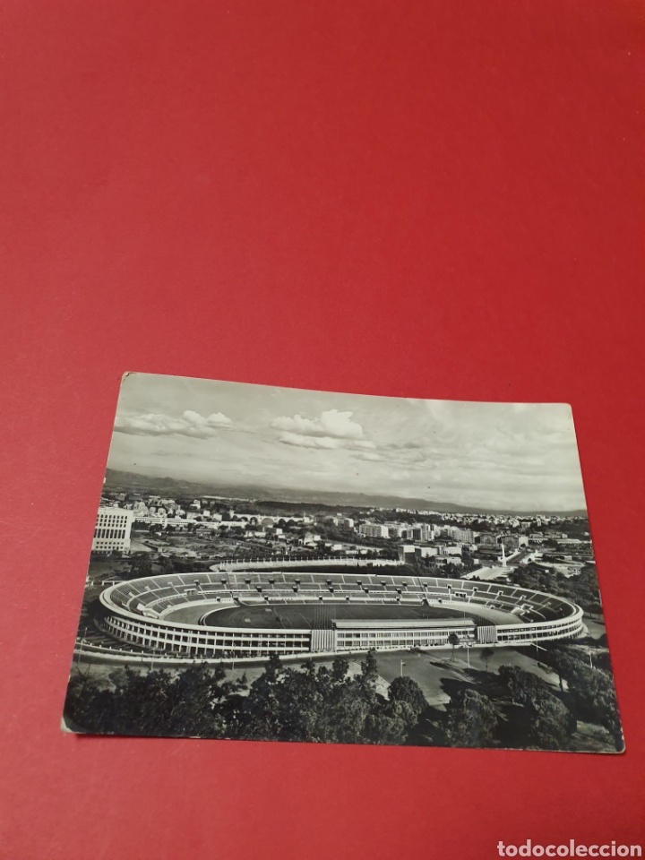 Postales: Roma.Estadio Olimpico.1956.Circulada. - Foto 1