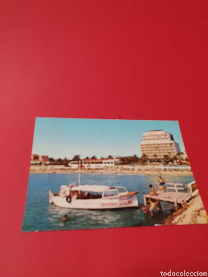 Postales: Sitges.Embarcadero.Playas.Circulada. - Foto 1