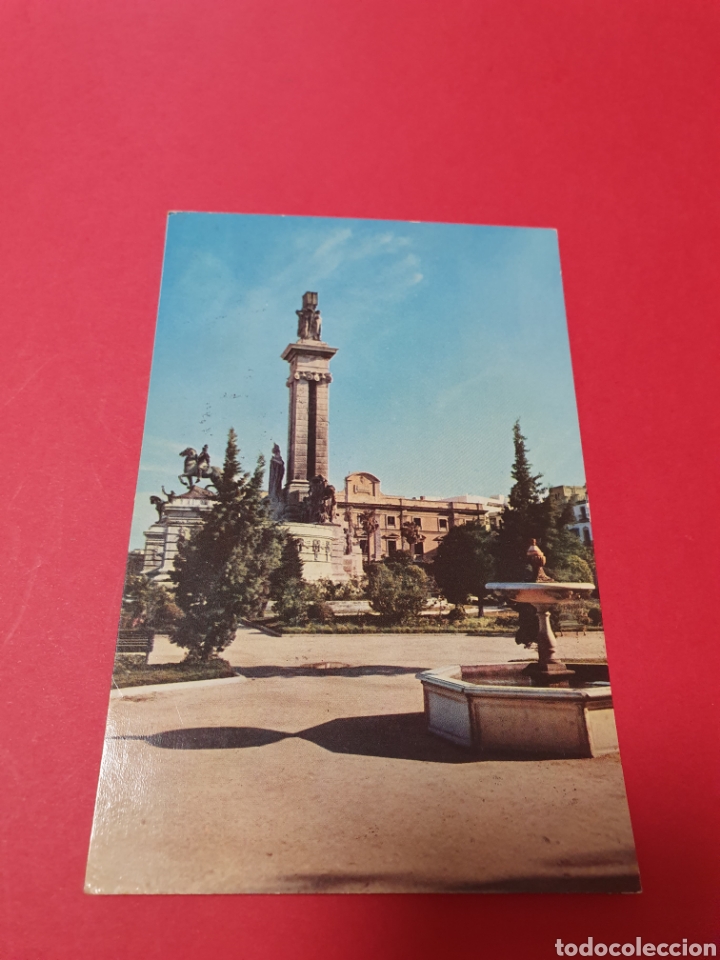 Cadiz. Plaza de Espa&ntilde;a. Circulada.
