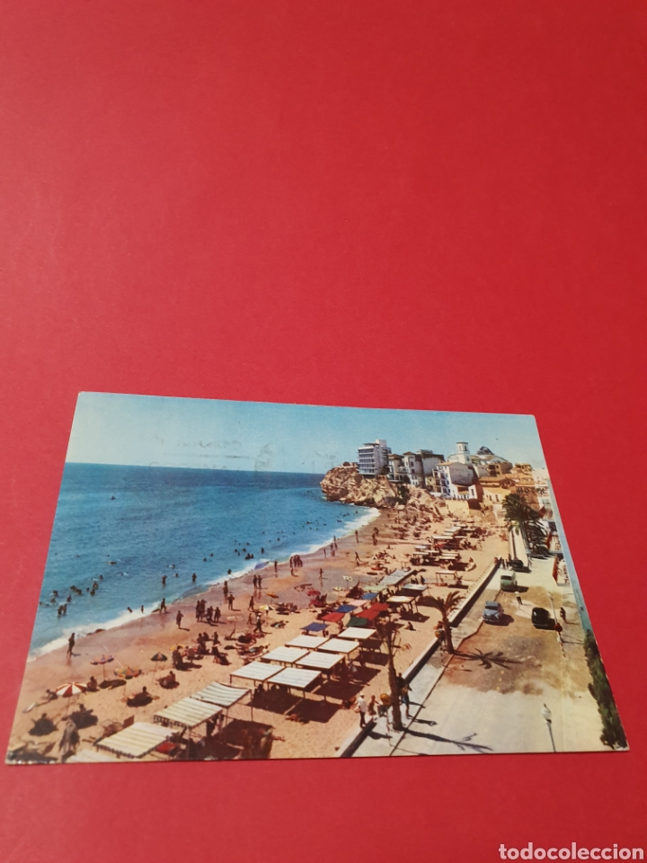 Postales: Benidorm.Playa.Circulada.1962. - Foto 1