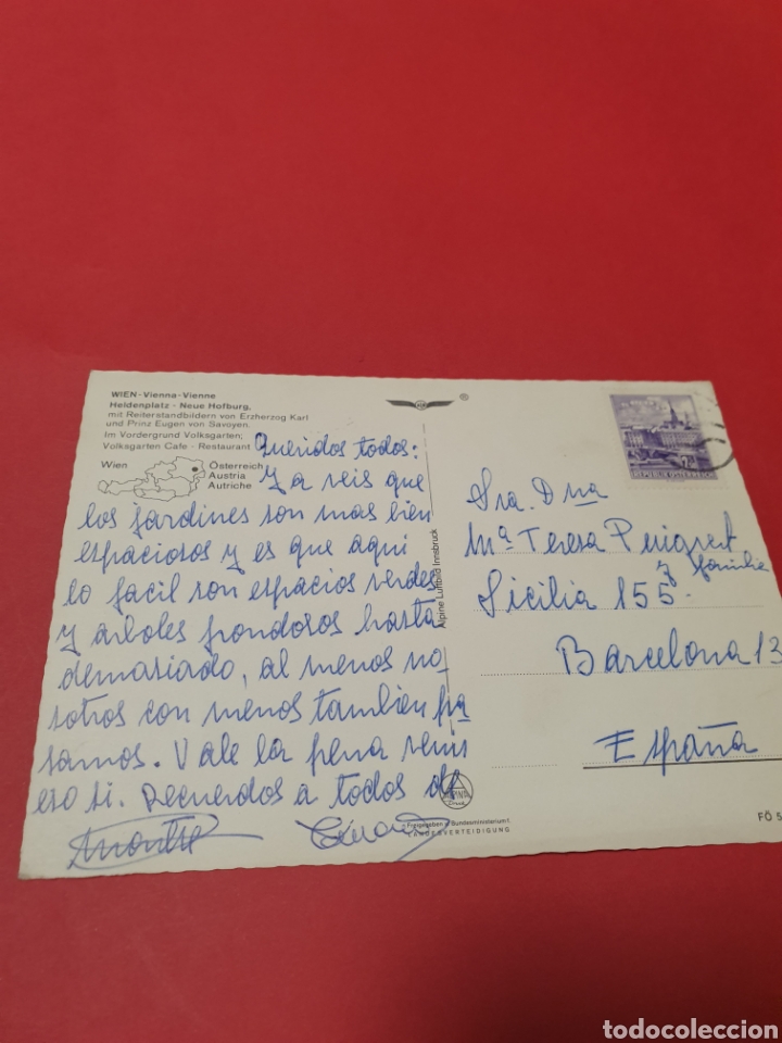 Postales: Viena.Circulada. - Foto 2