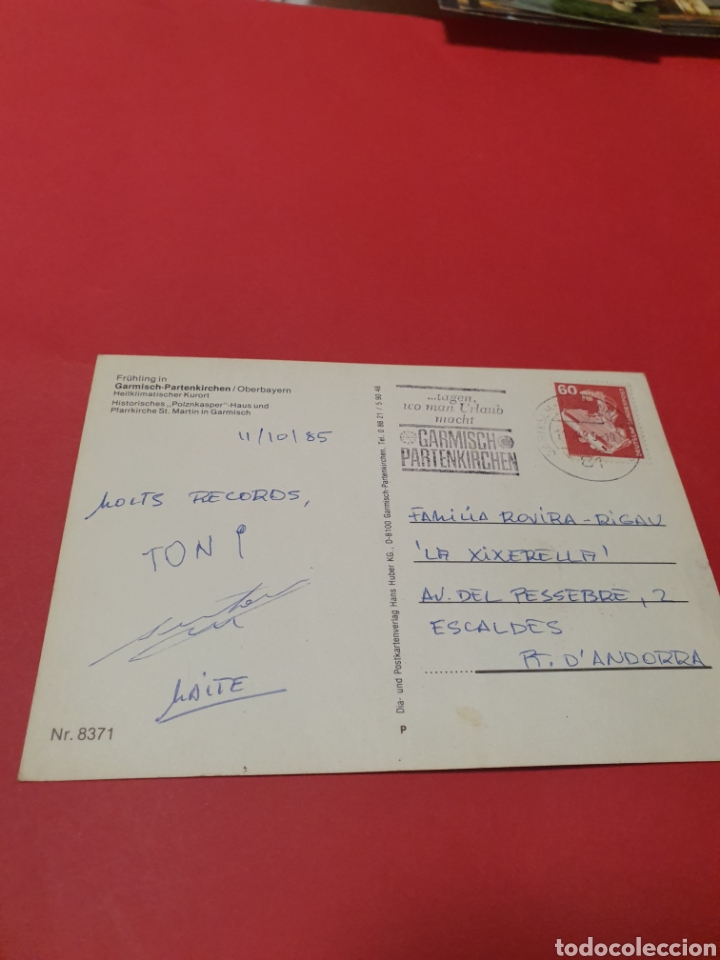 Postales: Frunling in.Circulada.1985. - Foto 2