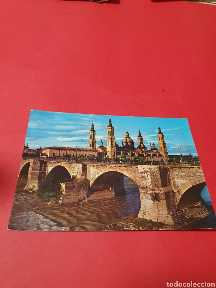 Postales: Zaragoza.Puente de piedra.Circulada. - Foto 1