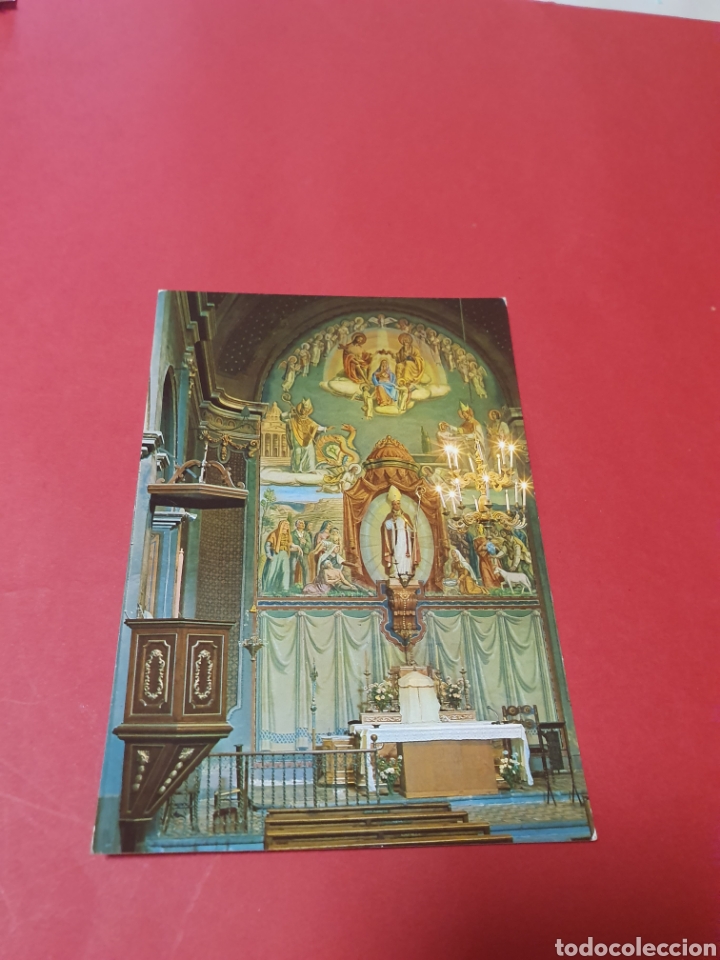 Postales: Vidra.Girona.Iglesia.Altar Mayor. - Foto 1