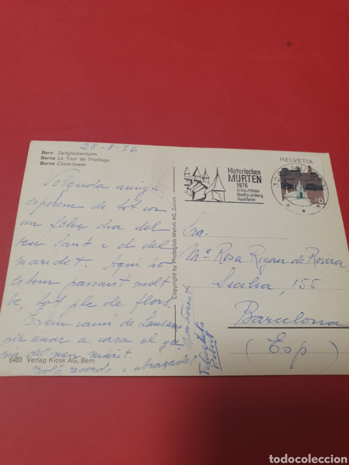 Postales: Bern.Circulada.1976. - Foto 2