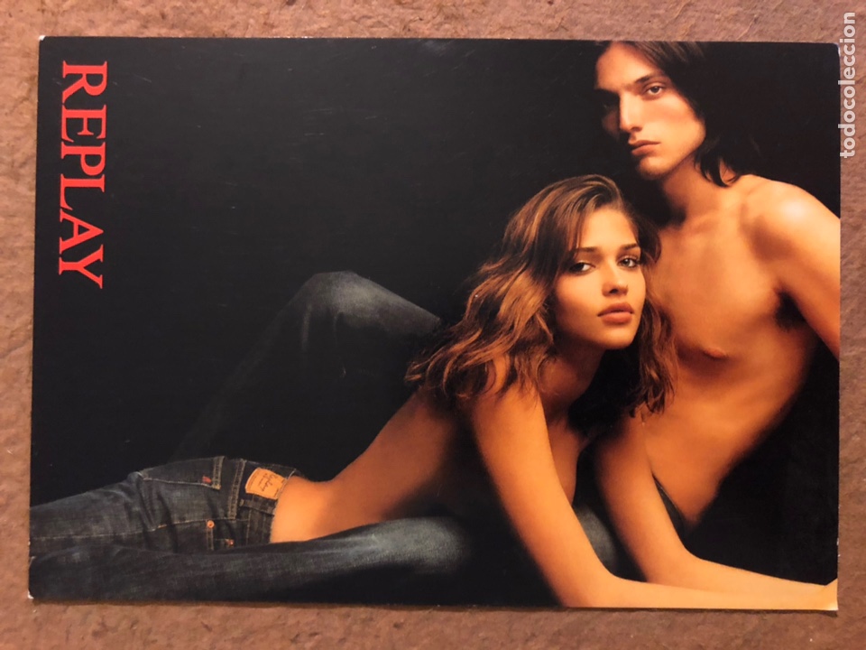 Cartes Postales: REPLAY. POSTAL SIN CIRCULAR PUBLICITARIA MARCA ROPA, COLECCI&Oacute;N 2002-2003.