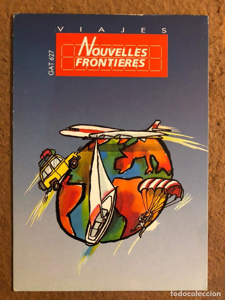 Cartes Postales: VIAJES NOUVELLES FRONTIERES. POSTAL SIN CIRCULAR PUBLICITARIA.