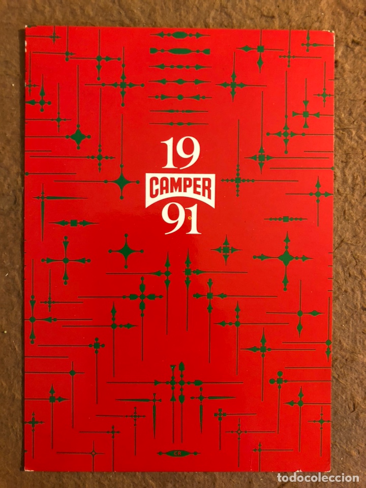 Cartes Postales: ZAPATOS CAMPER. POSTAL SIN CIRCULAR PUBLICITARIA DE 1991.
