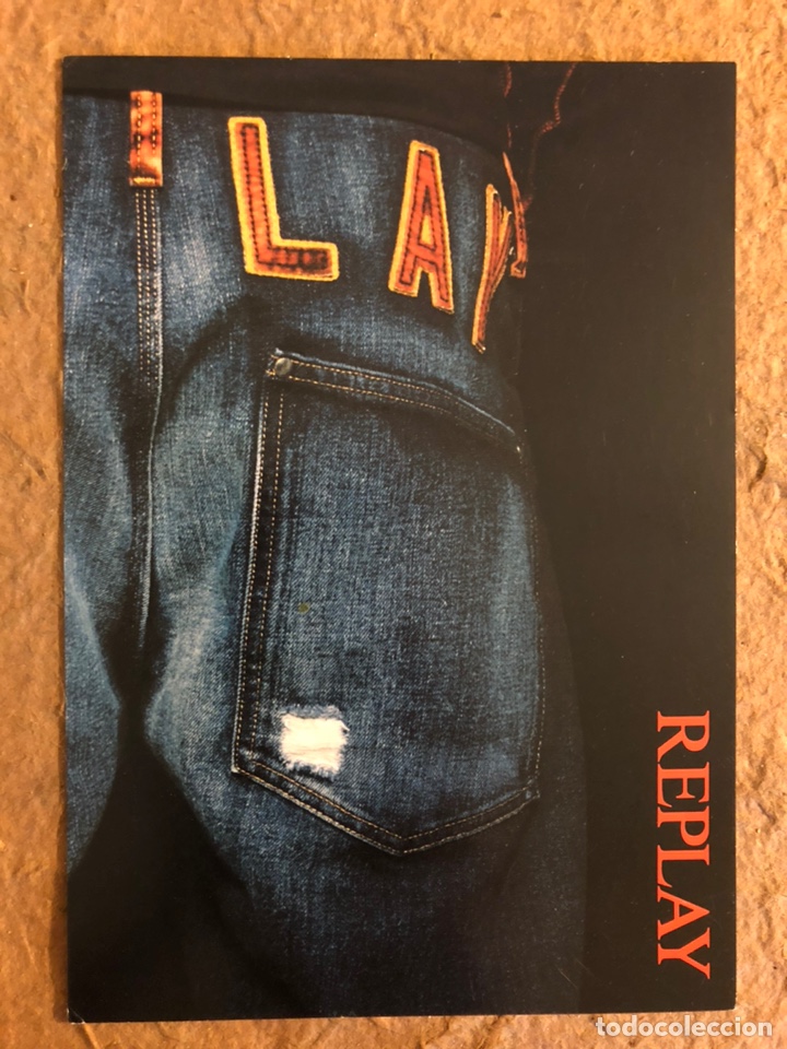 Postais: REPLAY. POSTAL SIN CIRCULAR PUBLICITARIA MARCA ROPA, COLECCI&Oacute;N 2002-2003.