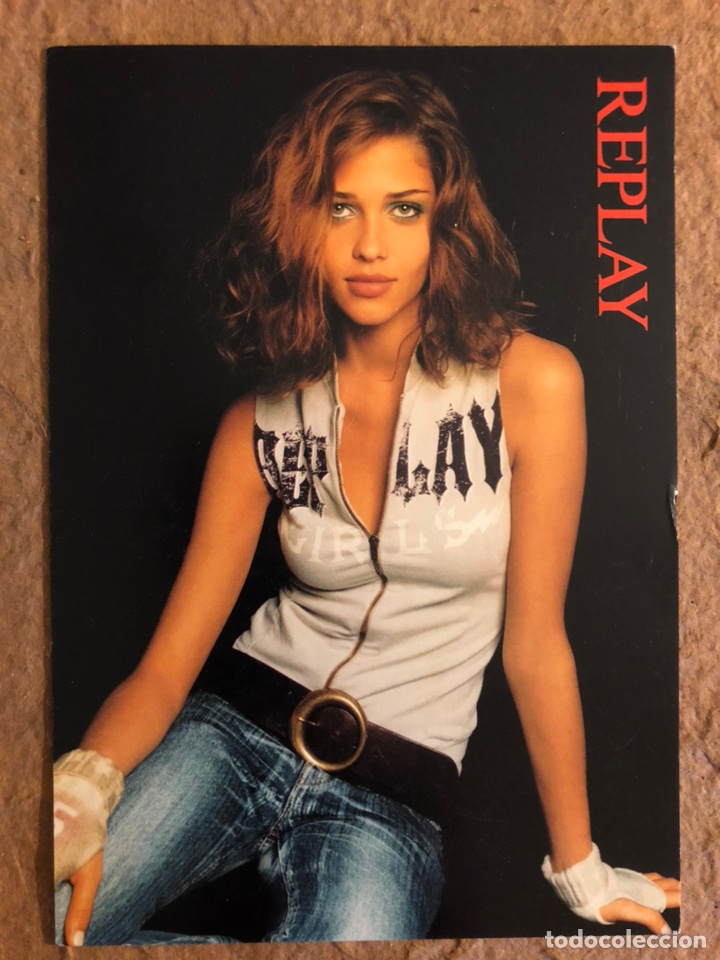 Cartoline: REPLAY. POSTAL SIN CIRCULAR PUBLICITARIA MARCA ROPA, COLECCI&Oacute;N 2002-2003.