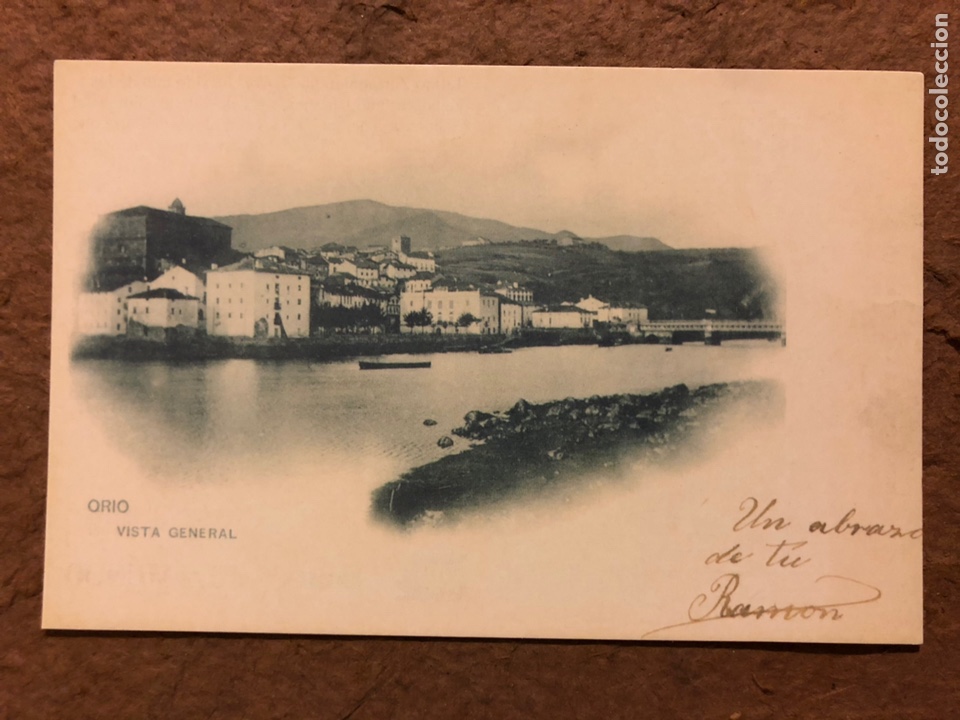 Postais: ORIO, VISTA GENERAL. POSTAL COLECCI&Oacute;N SELLOS BBK - EL MUNDO DEL PA&Iacute;S VASCO - VIA DIGITAL.
