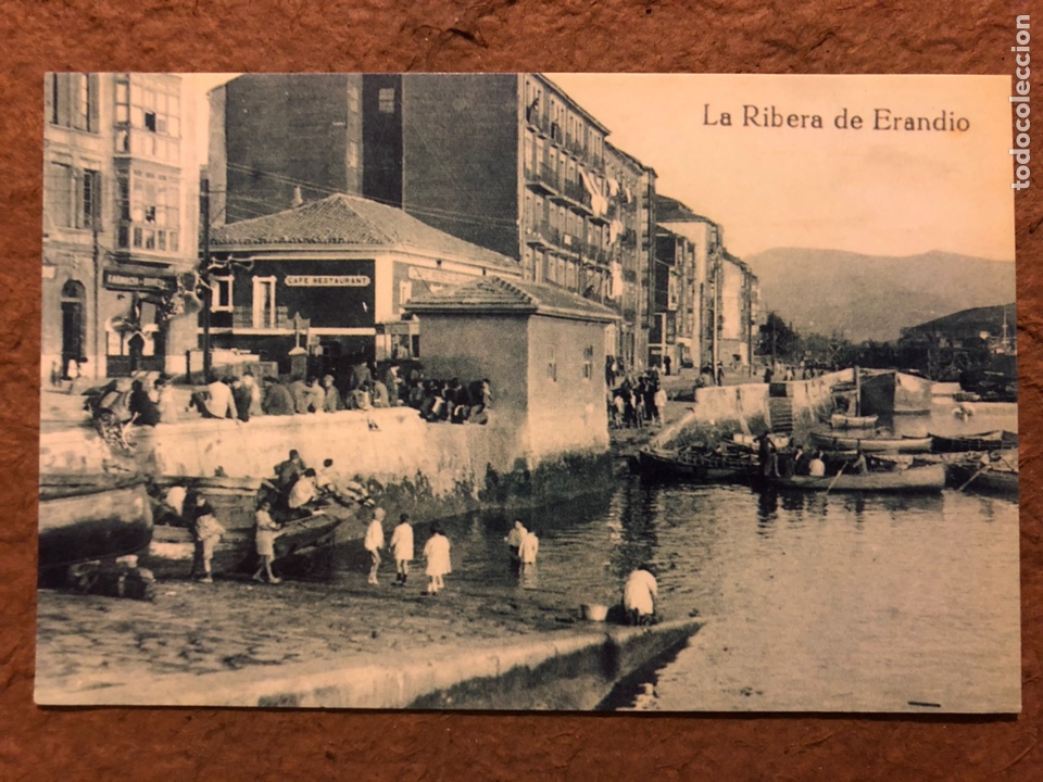 Postkarten: LA RIBERA DE ERANDIO. POSTAL COLECCI&Oacute;N SELLOS BBK - EL MUNDO DEL PA&Iacute;S VASCO - VIA DIGITAL.