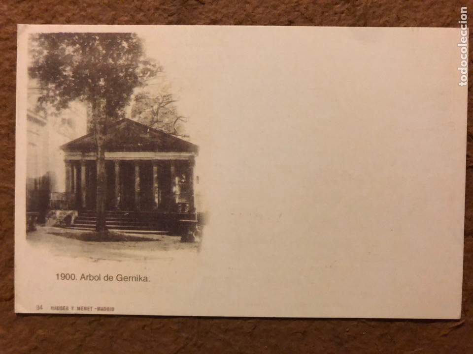 Postkarten: 1903. &Aacute;RBOL DE GERNIKA. POSTAL COLECCI&Oacute;N SELLOS BBK - EL MUNDO DEL PA&Iacute;S VASCO - VIA DIGITAL.
