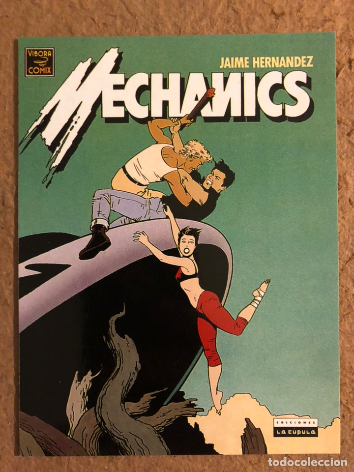 Postales: MECHANICS DE JAIME HERN&Aacute;NDEZ. POSTAL SIN CIRCULAR PROMOCIONAL EDICIONES LA C&Uacute;PULA. - Foto 1