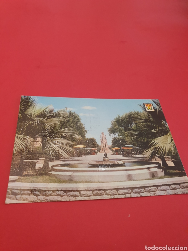 Postales: Tarrasa.Paseo Conde de Egara.Circulada. - Foto 1